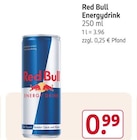Energydrink Angebote von Red Bull bei Rossmann Esslingen für 0,99 €