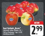 Tafeläpfel "Nicoter" im Angebot bei EDEKA in Erlangen Tafeläpfel "Nicoter" Angebote von Kanzi bei EDEKA Erlangen für 2,99 €