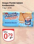 Aktuelle Milch Angebote bei GLOBUS in Salzgitter Aktuelles Plombir Gebäck Kondensmilch Angebot bei GLOBUS in Salzgitter ab 0,79 €