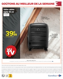 Offre Valise Cabine dans le catalogue Carrefour du moment à la page 2