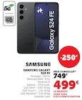 SAMSUNG GALAXY S24 FE - Samsung en promo à 499,00 € chez Hyper U SAMSUNG GALAXY S24 FE - Samsung dans le catalogue Hyper U
