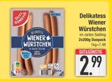 Delikatess Wiener Würstchen von Gut & Günstig im aktuellen EDEKA Prospekt für 2,99 €