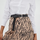 Ceinture perforée noir femme - La Halle Ceinture perforée noir femme à 9,99 € dans le catalogue La Halle