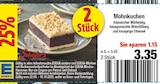Mohnkuchen von Schäfers im aktuellen EDEKA Prospekt für 3,35 €