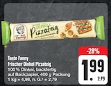 Aktuelles Frischer Dinkel Pizzateig Angebot bei E center in Fürth ab 1,99 €