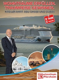 Möbelzentrum Pforzheim Prospekt: "WOHNTRÄUME ERFÜLLEN. TRAUMREISE GEWINNEN.", 20 Seiten, 07.03.2026 - 28.03.2026