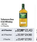 Irish Whiskey Angebote von Tullamore Dew bei Metro Lehrte für 21,41 €