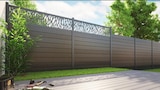 Lot de 3 lames de clôture composite "Neva" - Gris foncé - L. 1,79 m à Brico Dépôt dans Saint-Germain-des-Prés
