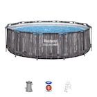 Piscine hors sol ronde Steel Pro Max - BESTWAY - Carrefour Market à Avignon Piscine hors sol ronde Steel Pro Max - BESTWAY en promo chez Carrefour Market Avignon à 159,00 €