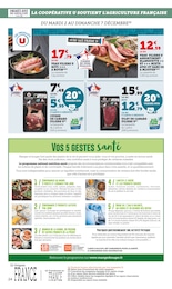 Prix et réduction Viande dans le prospectus Super U en cours Offre Viande dans le catalogue Super U du moment à la page 24
