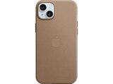 Feingewebe Case mit MagSafe, Backcover, Apple, iPhone 15 Plus, Taupe von APPLE im aktuellen MediaMarkt Saturn Prospekt für 53,91 €