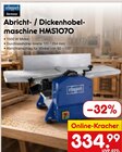 Netto Marken-Discount Schmalkalden - Abricht- / Dickenhobel-maschine HMS1070 Angebot im Prospekt Abricht- / Dickenhobel-maschine HMS1070 bei Netto Marken-Discount im Schmalkalden Prospekt für 334,99 €