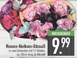 Rosen-Nelken-Strauß von  im aktuellen EDEKA Prospekt für 9,99 €