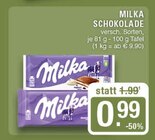 Schokolade im Angebot bei EDEKA in Haltern am See Schokolade Angebote von Milka bei EDEKA Haltern am See für 0,99 €