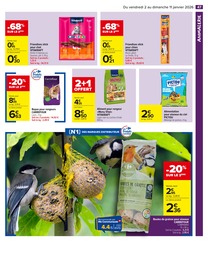 Prix et réduction Graines Oiseaux dans le prospectus Carrefour Market en cours Offre Graines Oiseaux dans le catalogue Carrefour Market du moment à la page 49