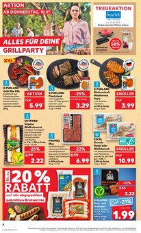 Fleisch im aktuellen Kaufland Prospekt (Mainz) Fleisch im Kaufland Prospekt "KNĂśLLER" mit 48 Seiten (Mainz)
