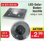 Aktuelles LED-Solar-Bodenleuchte Angebot bei Zimmermann in Bremen ab 2,99 €