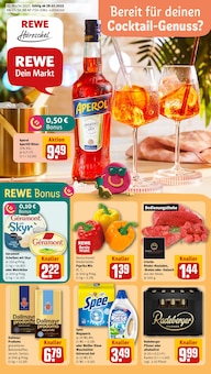 Aktueller REWE Prospekt "Dein Markt" Seite 1 von 33 Seiten