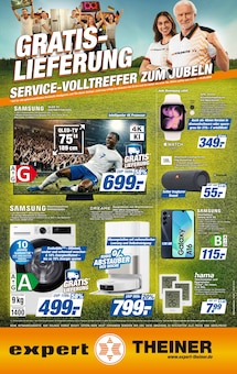 Fernseher im expert Prospekt "Top Angebote" mit 8 Seiten (Passau)