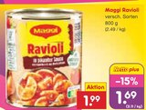 Ravioli im Angebot bei Netto Marken-Discount in Gera Ravioli Angebote von Maggi bei Netto Marken-Discount Gera für 1,69 €