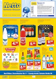 Netto Marken-Discount Prospekt für Bad Düben: "DER ORT, AN DEM DU IMMER AUSGEZEICHNETE PREISE FINDEST.", 2 Seiten, 13.10.2025 - 18.10.2025