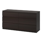 Schubladen Kommode im IKEA Prospekt Kommode mit 6 Schubladen schwarzbraun von KULLEN im aktuellen IKEA Prospekt für 69,00 €