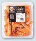 Crevette entière cuite - U en promo chez U Express Poitiers à 3,60 €