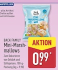 Mini-Marshmallows von Back Family im aktuellen ALDI Nord Prospekt