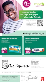 Aktueller mea - meine apotheke Prospekt "Unsere Juni-Angebote" Aktueller mea - meine apotheke Prospekt