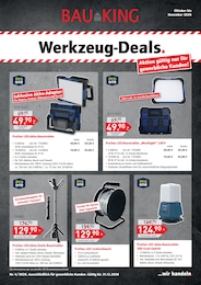 Baumärkte Prospekt von Bauking Thale Bauking Prospekt: "Werkzeug-Deals.", 4 Seiten, 01.10.2026 - 31.12.2026
