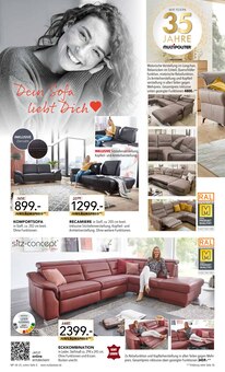 Sofa im Multipolster Prospekt "WIR FEIERN 35 JAHRE MULTIPOLSTER!" mit 30 Seiten (Berlin)