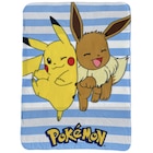 Plaid polaire 100 x 140 cm "Pokemon" - POKEMON en promo chez Carrefour Bron à 6,99 €