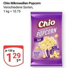 Mikrowellen Popcorn im Angebot bei GLOBUS in Castrop-Rauxel Mikrowellen Popcorn Angebote von Chio bei GLOBUS Castrop-Rauxel für 1,29 €