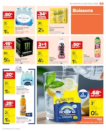 Prix et réduction Teisseire dans le prospectus Carrefour en cours Offre Teisseire dans le catalogue Carrefour du moment à la page 53
