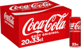 COCA-COLA ORIGINAL CANETTES - COCA-COLA en promo chez Auchan Hypermarché Boulogne-Billancourt à 13,79 €