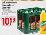 zuckerfreie Limonade von deit im aktuellen Trinkgut Prospekt für 10,99 €