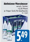 Mineralwasser bei E xpress im Kaufbeuren Prospekt für 5,49 €