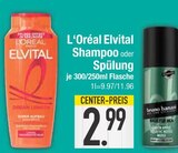 Elvital Shampoo im EDEKA Prospekt Elvital Shampoo von L'Oréal im aktuellen EDEKA Prospekt für 2,99 €