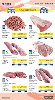 Schweinefilet im aktuellen METRO Prospekt (Aachen) Schweinefilet im METRO Prospekt "Wochenangebote Gastro + MonatsMenĂĽ + Markets" mit 42 Seiten (Aachen)