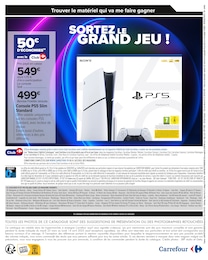 Offre Console PS5 dans le catalogue Carrefour du moment à la page 2