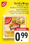 Tortilla Wraps Angebote von GUT & GÜNSTIG bei E center Hagen für 0,99 €