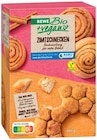 Bio Backwaren im REWE Prospekt Zimtschnecken von REWE Bio + vegan im aktuellen REWE Prospekt für 2,22 €