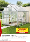 toom Baumarkt Lingen - Gewächshaus Franzi Angebot im Prospekt Gewächshaus Franzi bei toom Baumarkt im Lingen Prospekt für 299,99 €