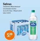 natürliches Mineralwasser Angebote von Salvus bei Trink und Spare Mülheim für 5,29 €