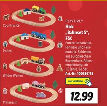 Modelleisenbahn von PLAYTIVE im aktuellen Lidl Prospekt für €12.99