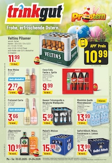 Cola im Trinkgut Prospekt "Aktuelle Angebote" mit 18 Seiten (Wuppertal)