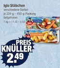 Stäbchen von Iglo im aktuellen V-Markt Prospekt für 2,49 €