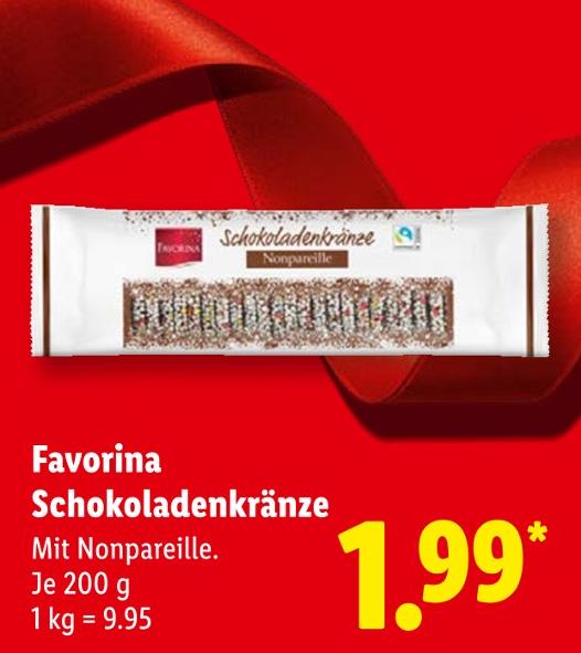 Schokoladenkränze
