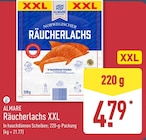 Räucherlachs XXL von ALMARE für 4,79 € bei ALDI Nord im Angebot Räucherlachs XXL von ALMARE im aktuellen ALDI Nord Prospekt