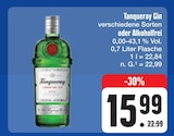 Aktuelles Tanqueray Gin Angebot bei E center in Chemnitz ab 15,99 €